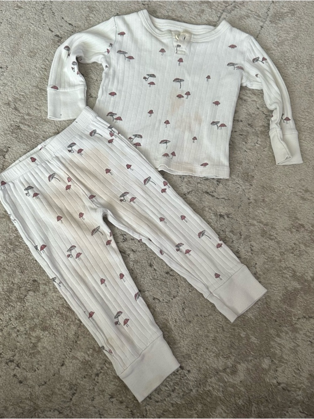 PLAY - Fin & Vince Pajama Set Toadstool